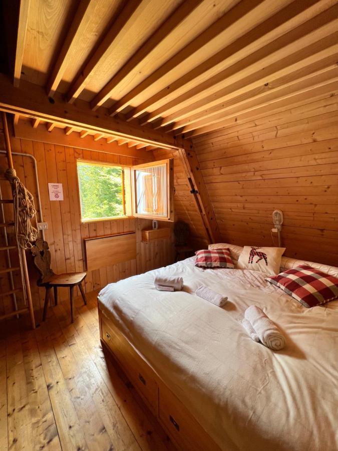 ~Chalet_Rifugio Tra I Boschi~ Sella Nevea Eksteriør billede