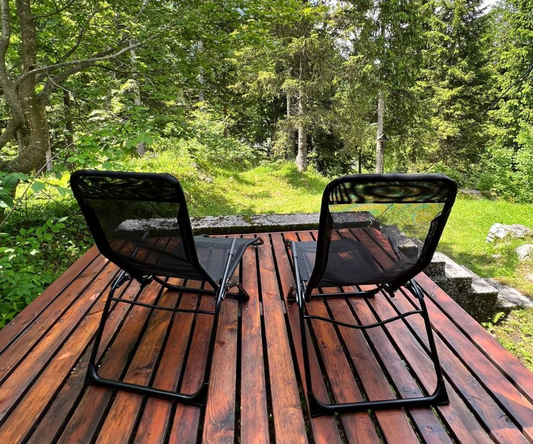 ~Chalet_Rifugio Tra I Boschi~ Sella Nevea Eksteriør billede