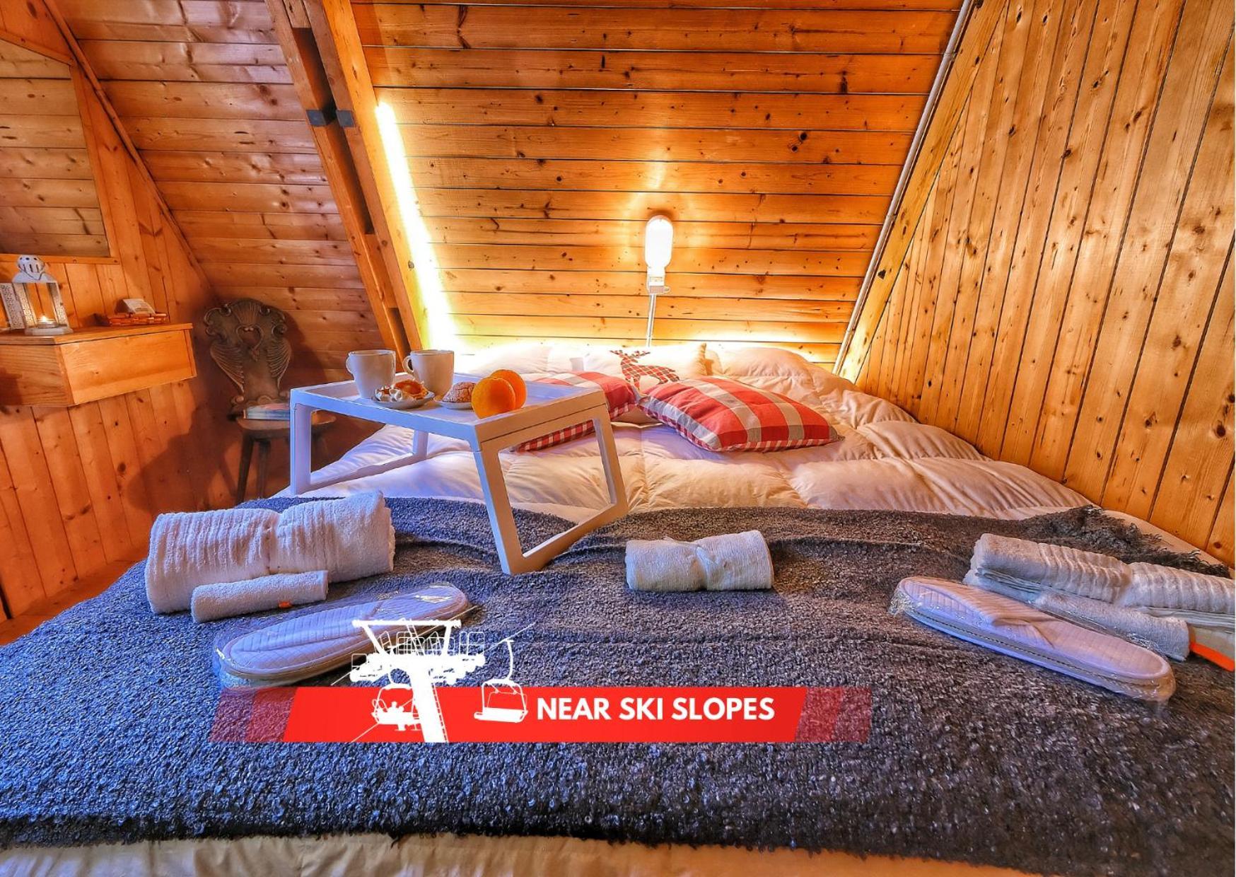 ~Chalet_Rifugio Tra I Boschi~ Sella Nevea Eksteriør billede